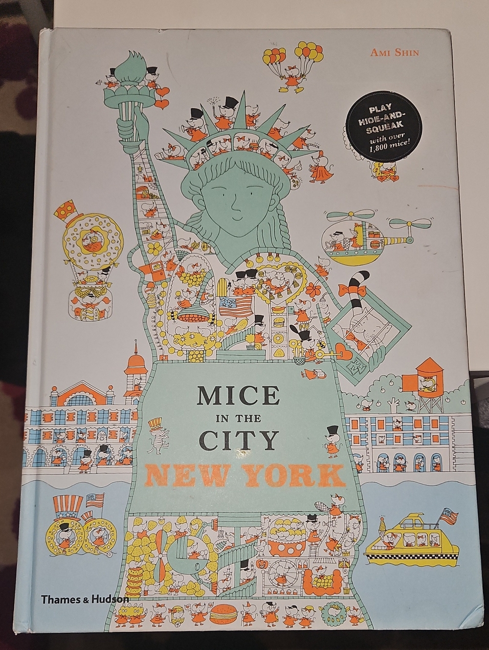 Mice In The City: New York Hardcover Kids Book